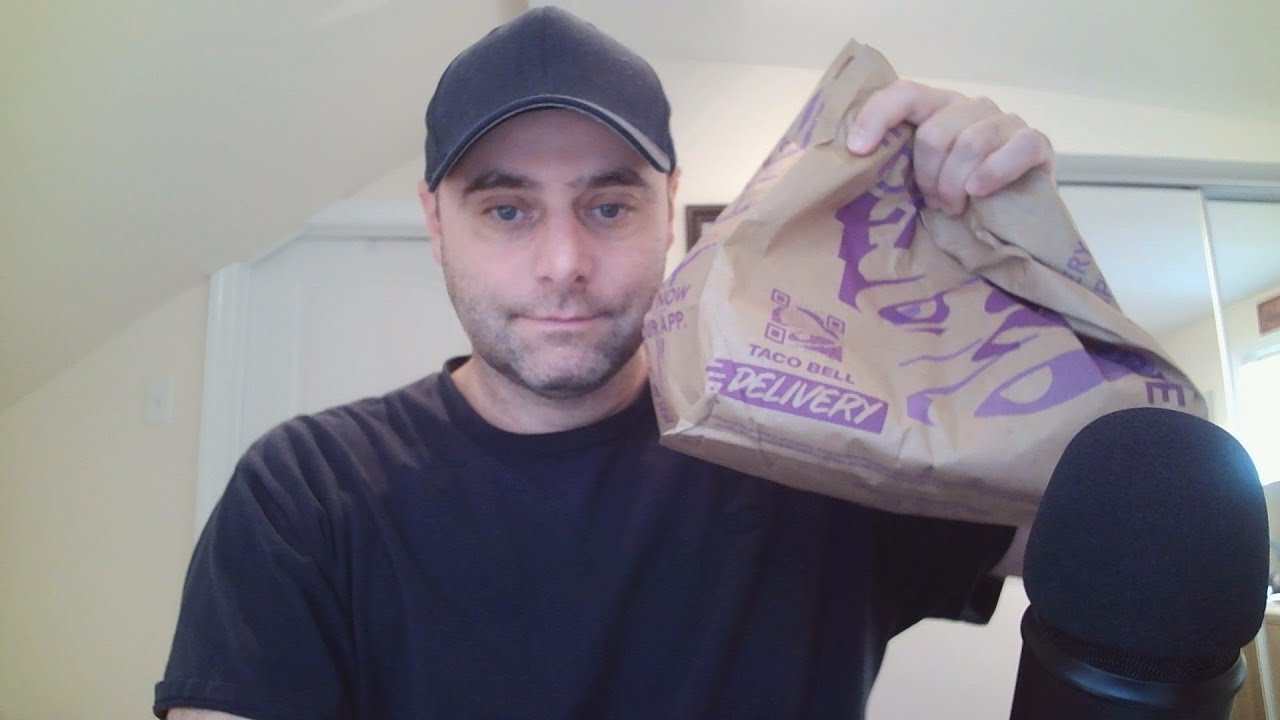 ASMR Eating Taco Bell
