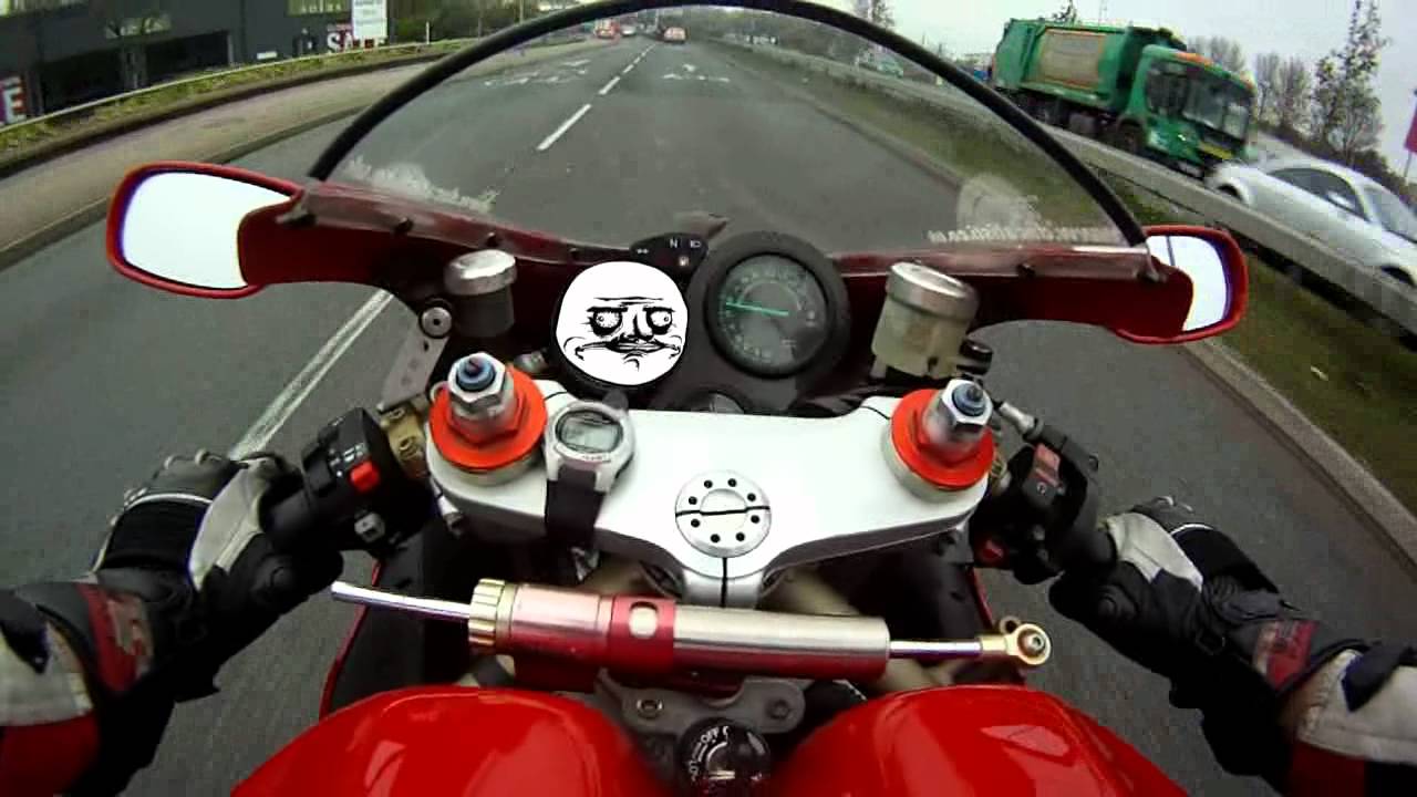 Ducati 748/916 Go Pro HD daytime test #1
