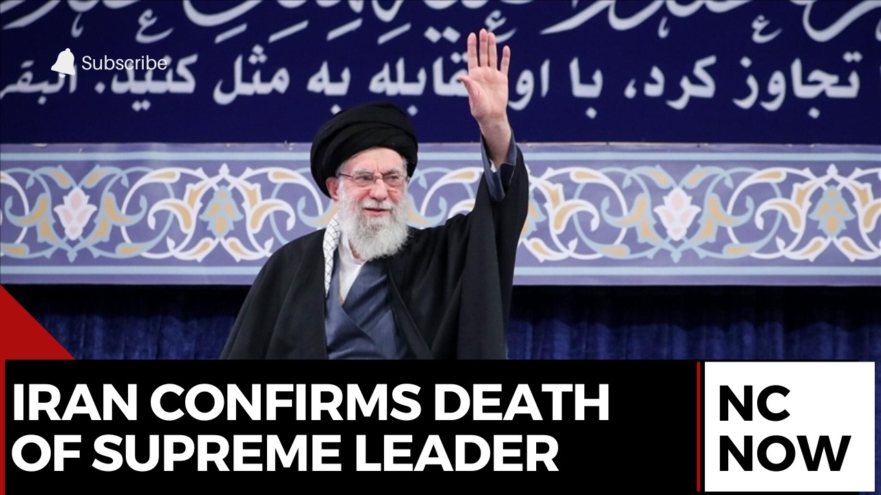 Iran Confirms Death of Supreme Leader Khamenei, Declares 40 Days of Mourning