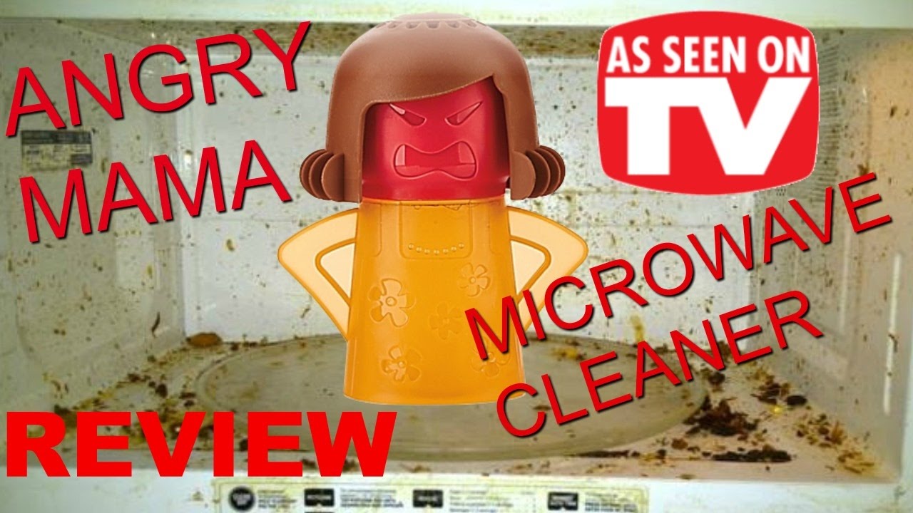 Angry Mama Microwave Cleaner Product Review | AS SEEN ON TV