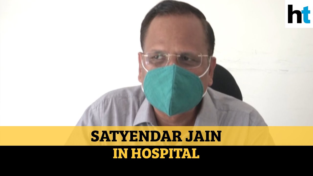 Delhi Health Minister Satyendar Jain hospitalised, tests negative for Covid-19