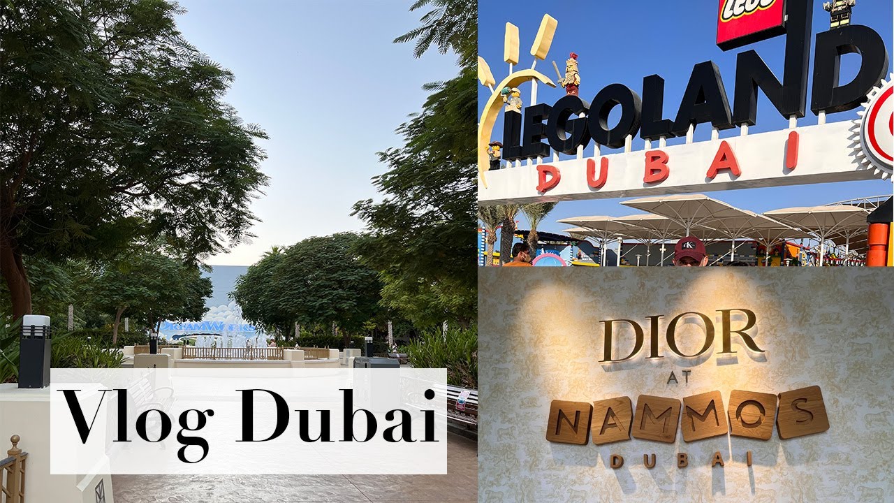 Dubai Vlog2 | اجمل بارك للاطفال ليجو لاند والموشن جايت ،لامير ومطعم ناموس