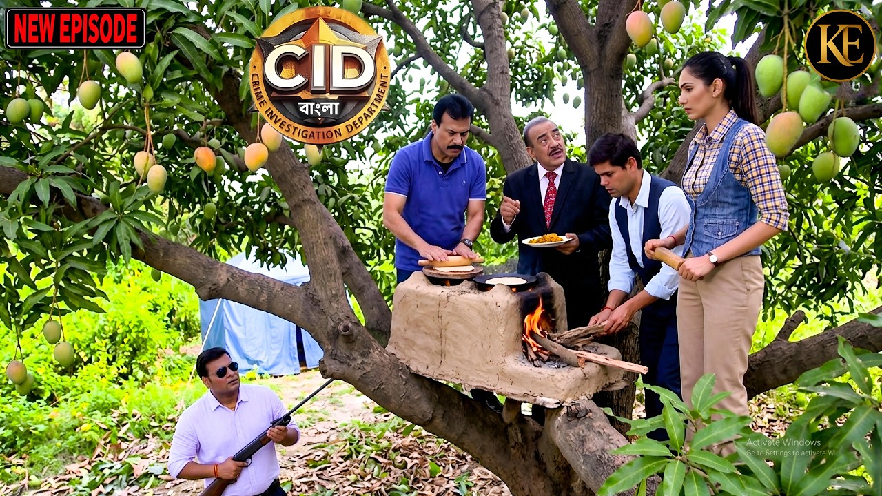 CID টিমকে কেন গাছের উপর খাবার বানাতে হলো। । ।CID Bangla|নতুন পর্ব