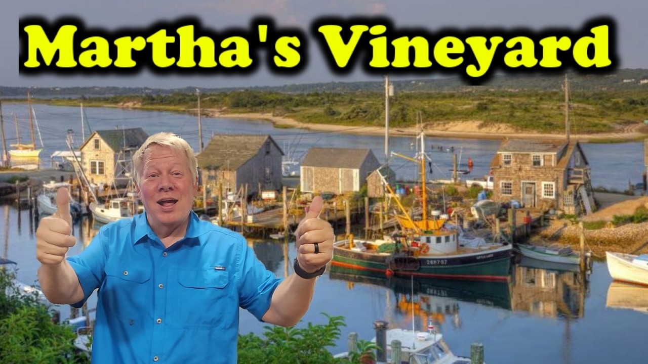Explore The Towns Of Martha's Vineyard - Ferry Ride #rvlife #rvliving