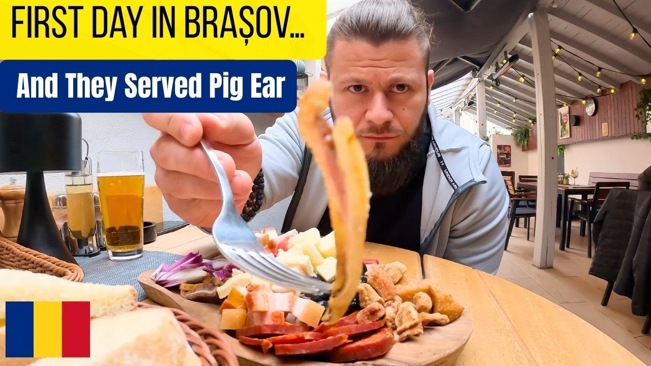Снежный сюрприз в Брашове | Средневековая магия и румынская еда
