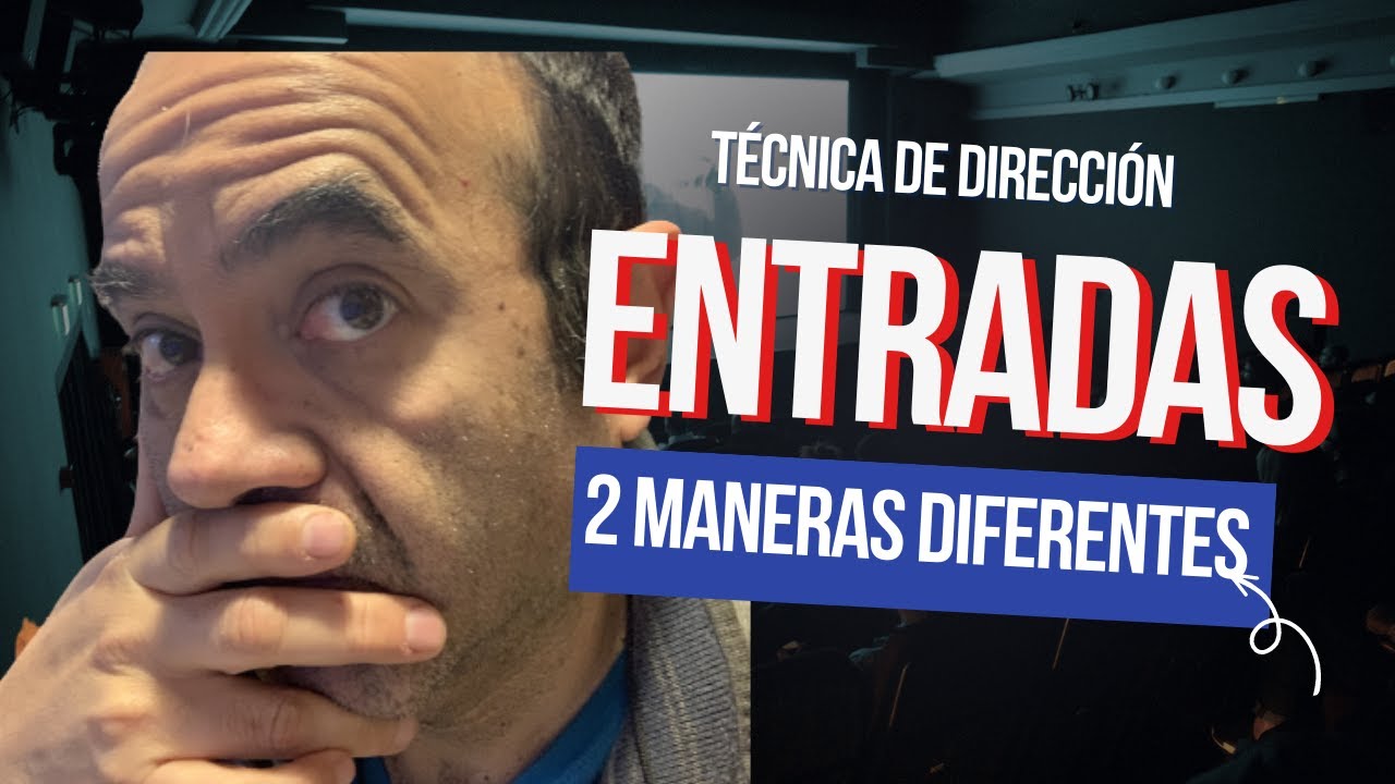 2 maneras diferentes de dar entradas- Técnica de Dirección