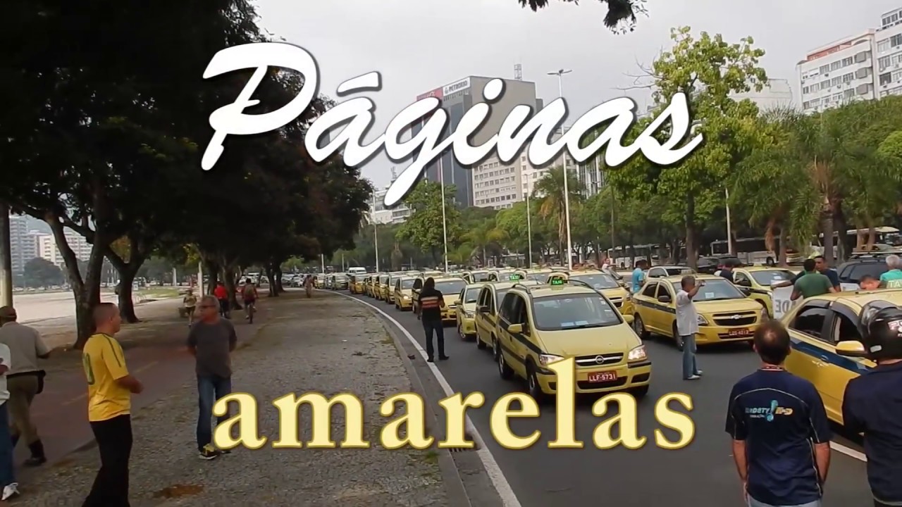 P&aacute;ginas amarelas - a vida num t&aacute;xi