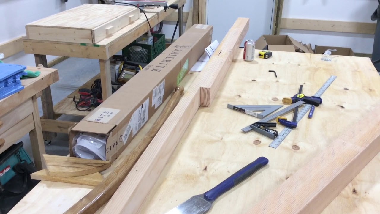 Mast Making - Boat Building the Haven 12 1/2