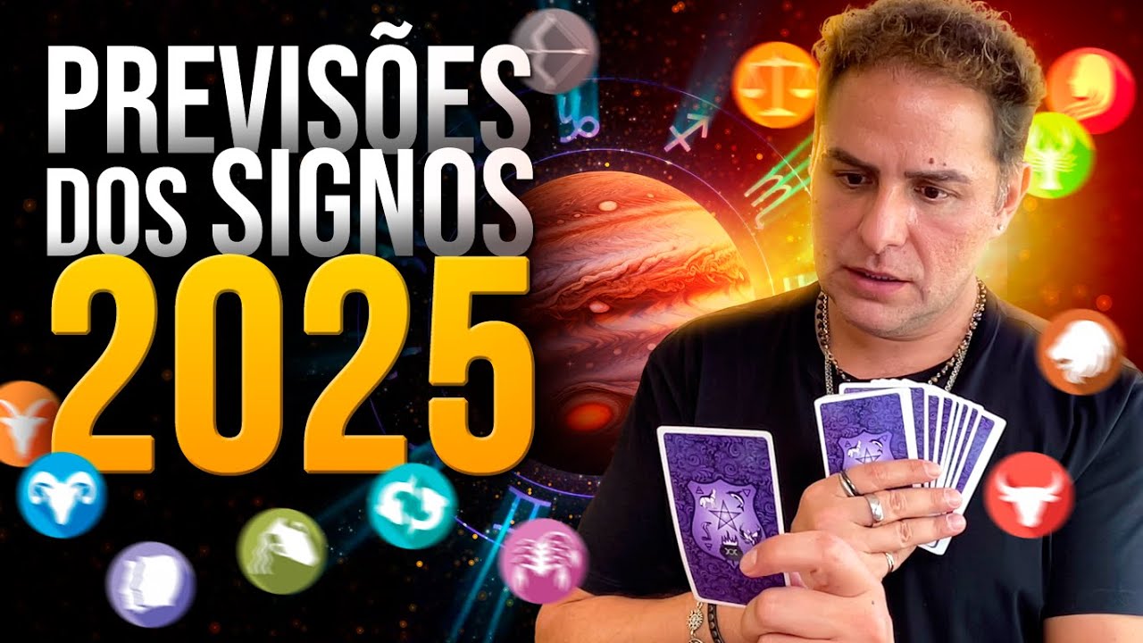 PREVISÕES 2025 PARA TODOS OS SIGNOS COM DANIEL ATALLA / ASTROLOGIA E TAROT