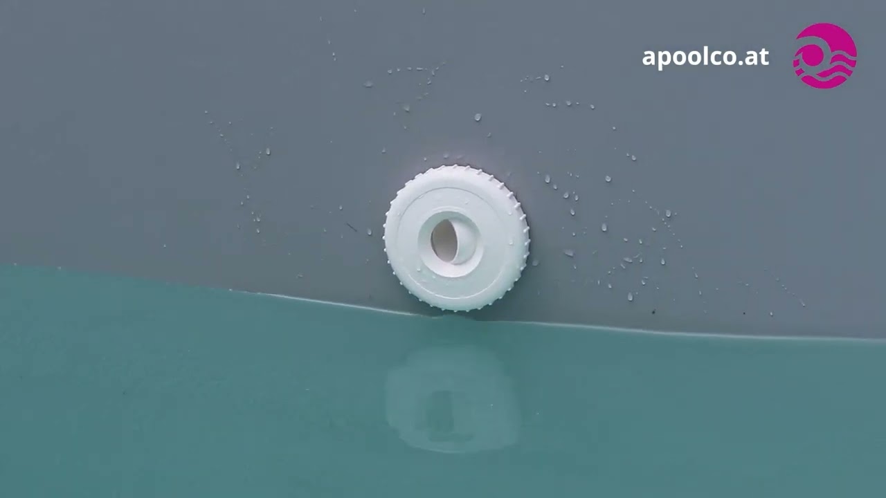 Pool Einbauteile montieren (mit Folie) - Videotagebuch eines Apoolco Kunden
