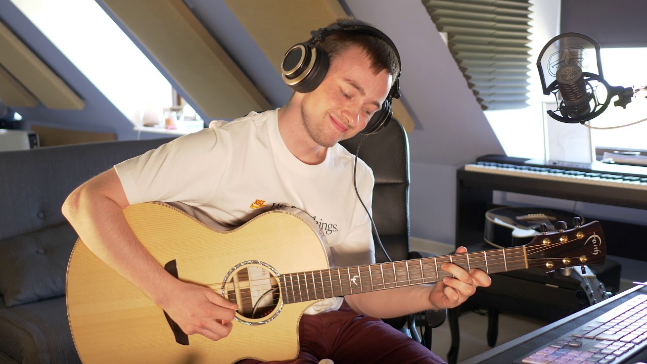 Faith Guitars Neptune Acoustic -  Connor Thomas  (Tommy Emmanuel) 'Precious time' Fingerstyle