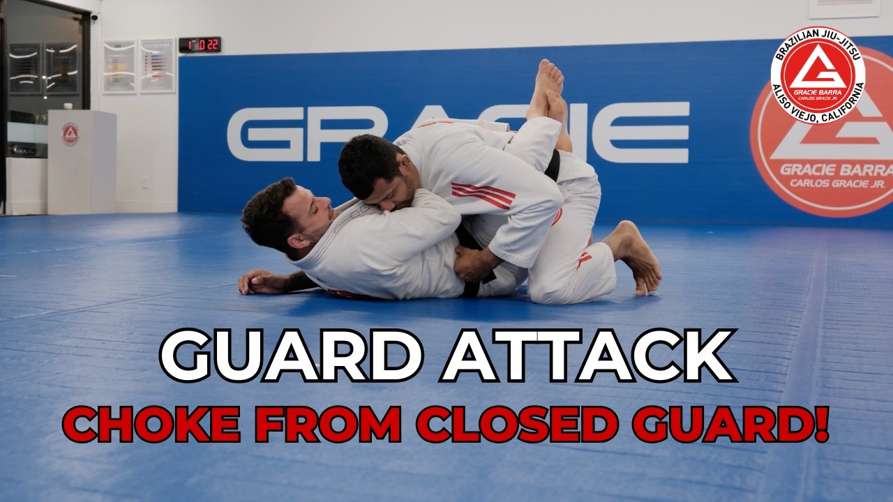 Choke Variation from Closed Guard | Break Posture and Finish Clean