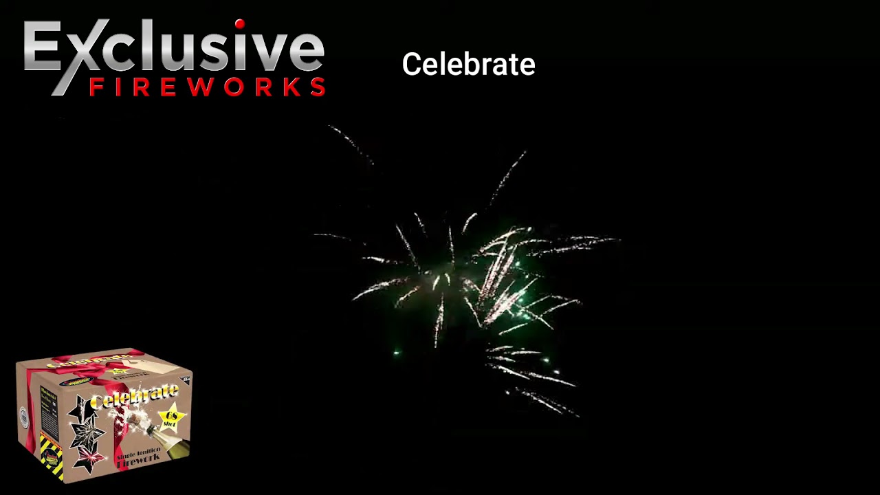 Celebrate (68 Shots) - Exclusive Fireworks