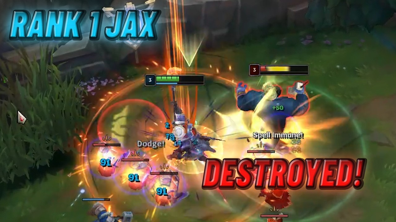 This is how you carry against Mundo as Jax by Rank 1 EUW