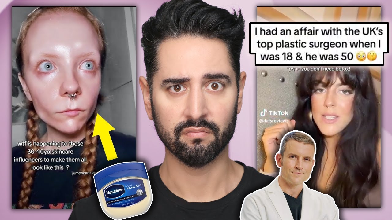 TikTokers Are Shameless Liars, More Dodgy Doctors & Greasy Skincare Girlies - Worst Of Beauty Tiktok