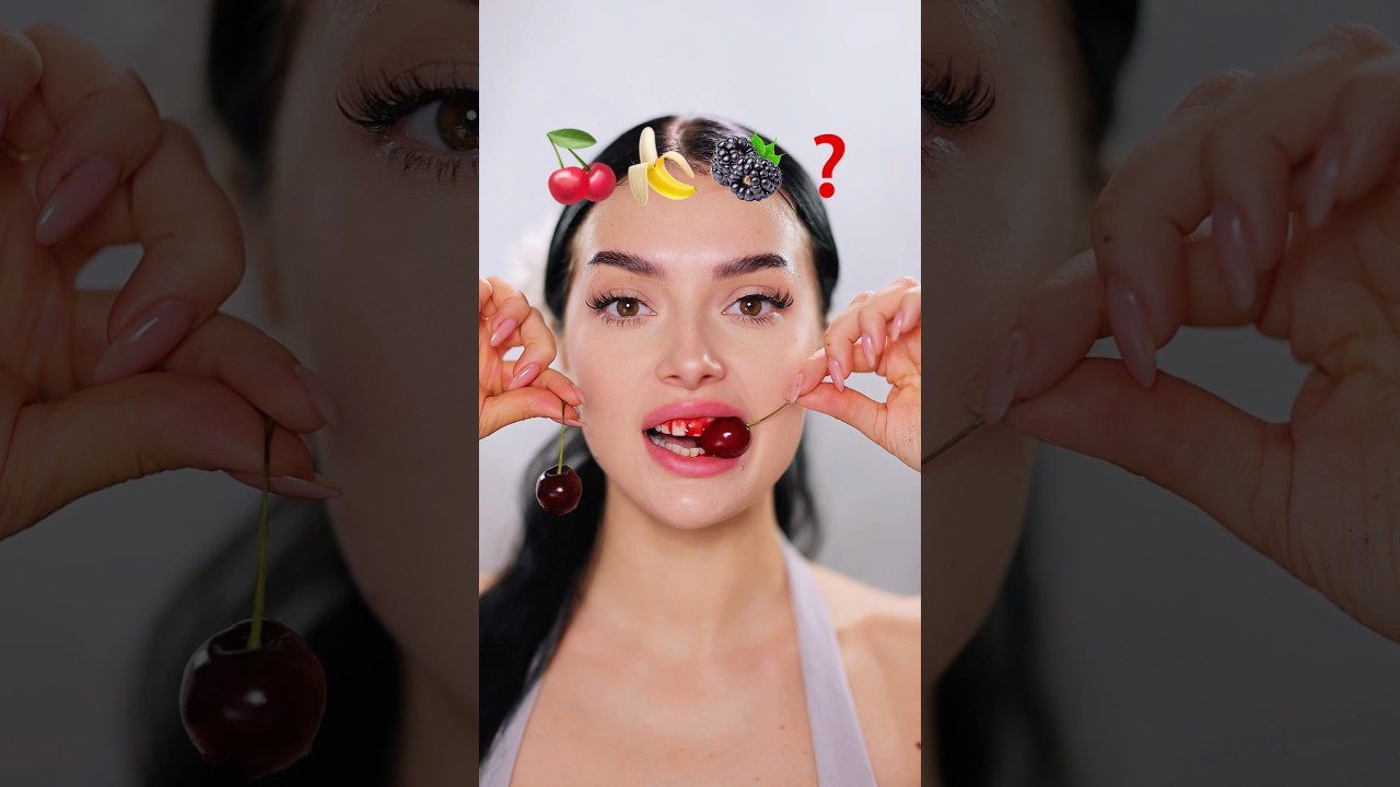 Fruit makeup challenge 🍓