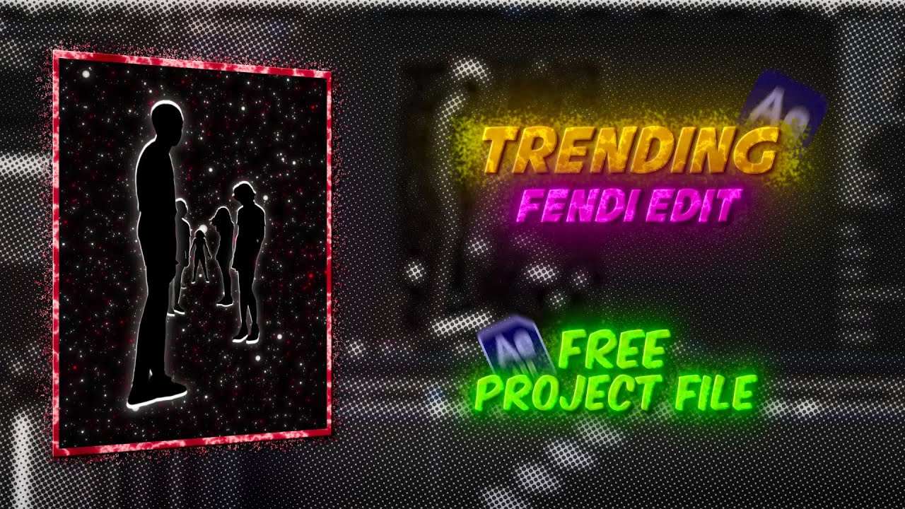 Trending Free Fendi Edit Project File | After Effects Free Project File | Fendi Edit Tutorial