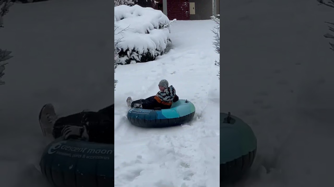 Snow tubing FAIL 
