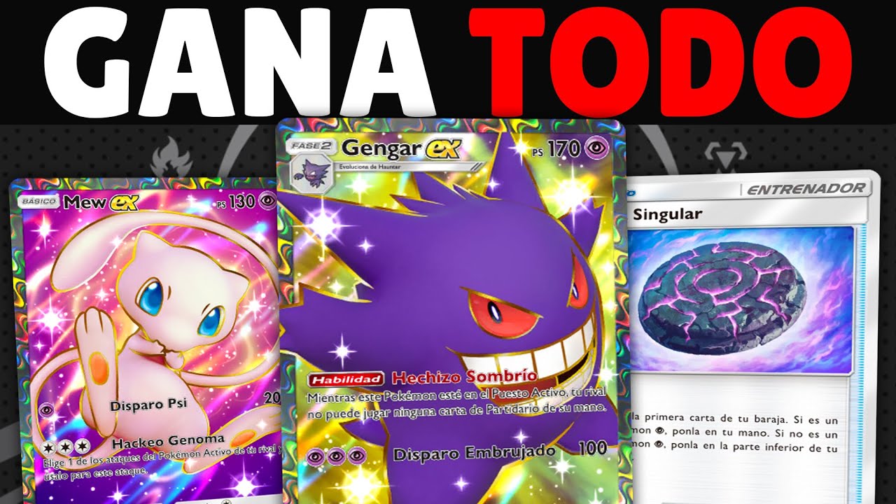 Gengar EX se volvió COUNTER de Mewtwo EX... este es su mejor mazo