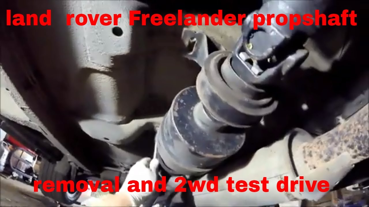 Land Rover Freelander 1 проблемы с подшипниками карданного вала с вискомуфтой, тест-драйв, гараж ...