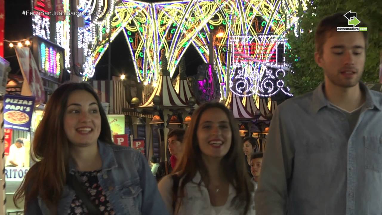Inauguración feria de San Juan Badajoz 2016