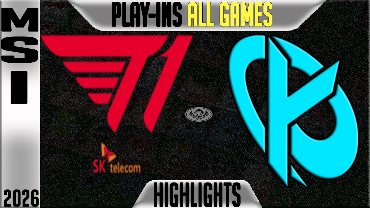 T1 vs KC Highlights ALL GAMES | MSI 2026 Play-In Day 2 | T1 vs Karmine Corp