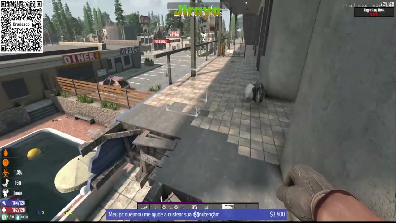 [+18 ] 7 Days to Die  – Sobreviver não é viver | Jornada do Sábio