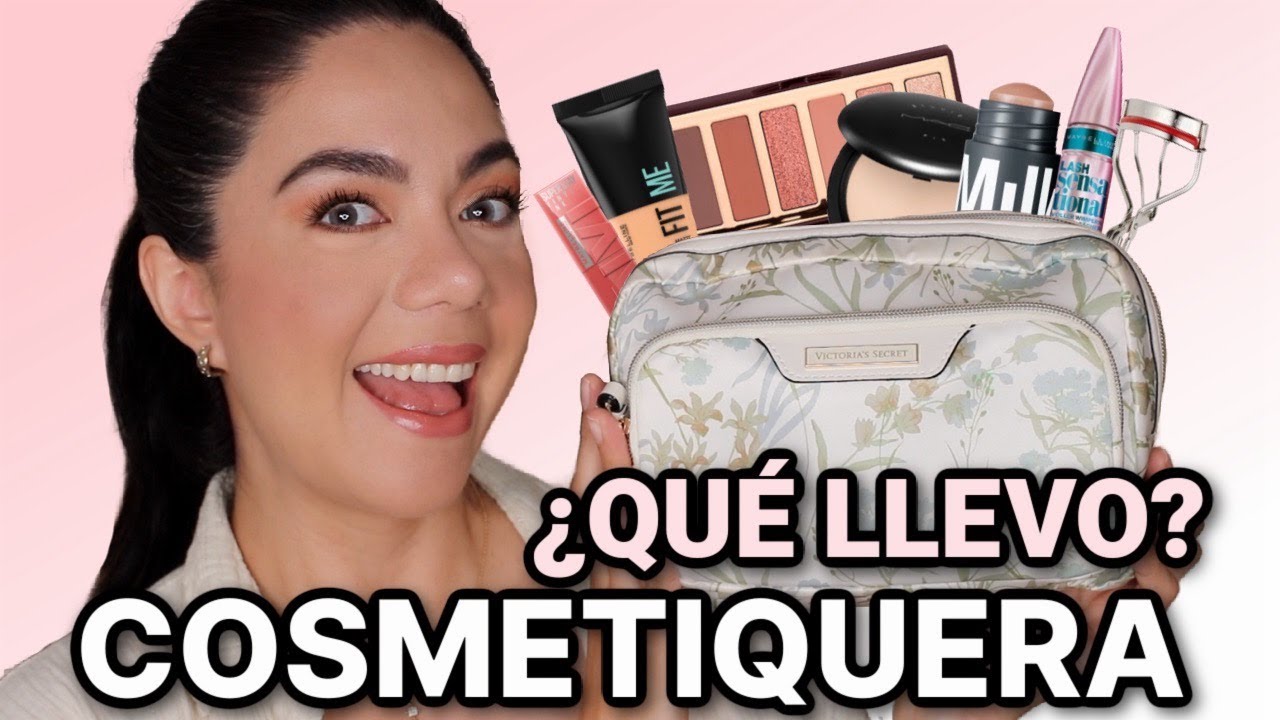 Mi KIT BÁSICO de MAQUILLAJE ✅ Qué llevo en mi COSMETIQUERA 💄| MARIEBELLE COSMETICS