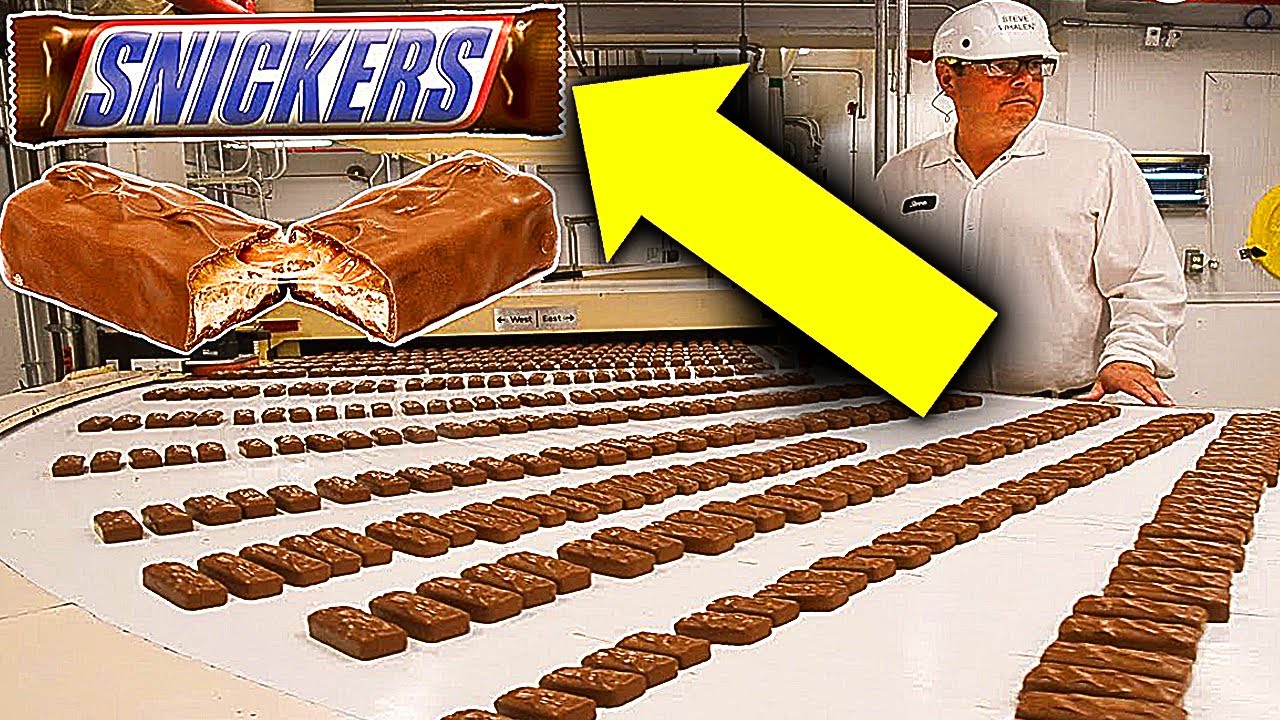 🍫 Cómo Se Fabrican los SNICKERS? 🍫