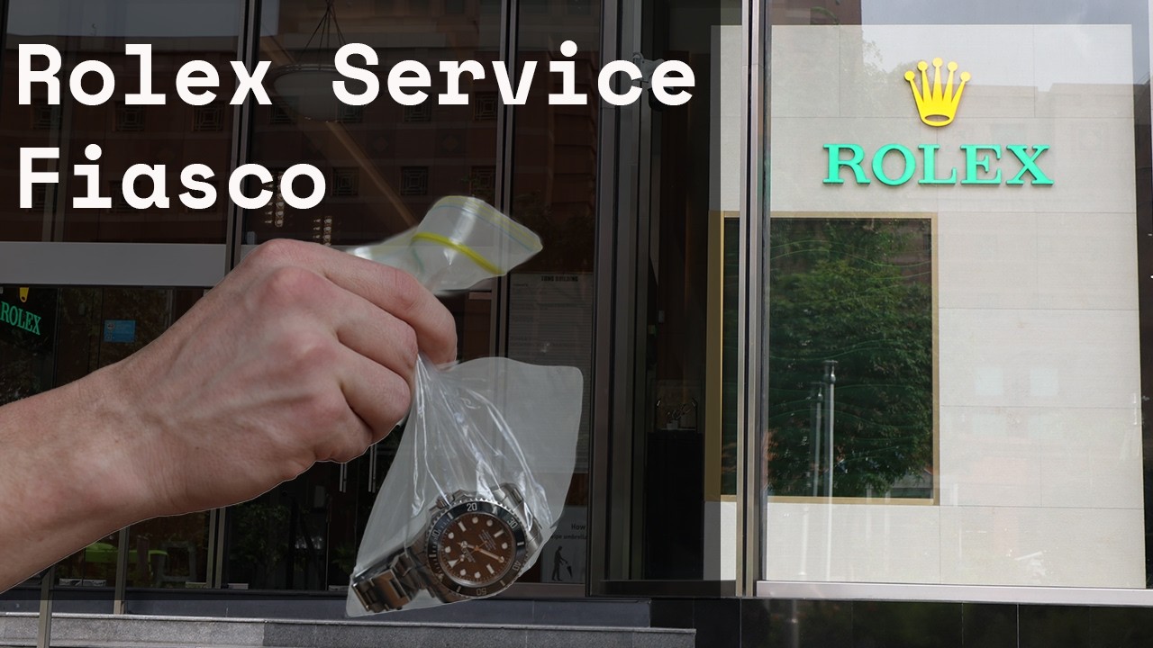 Rolex Submariner Servicing. Lesson learnt.