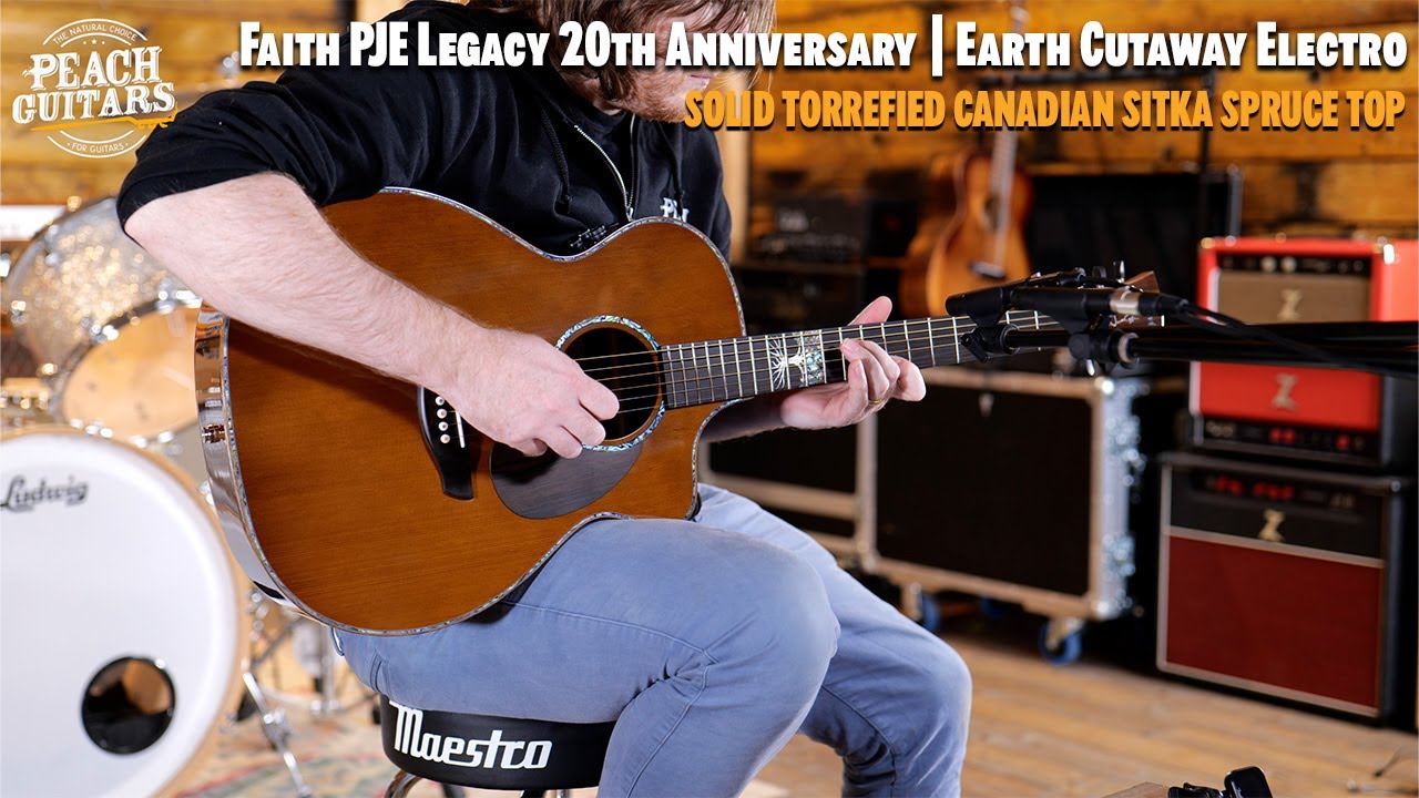 No Talking...Just Tones | Faith PJE Legacy 20th Anniversary | Earth Cutaway Electro