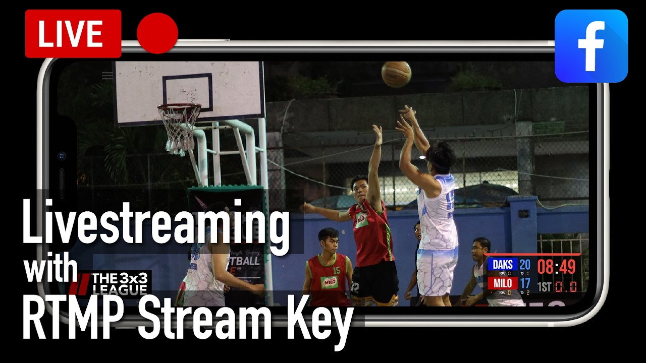 How-to Livestream with RTMP Stream Key - BT Basketball Camera & Other Sports