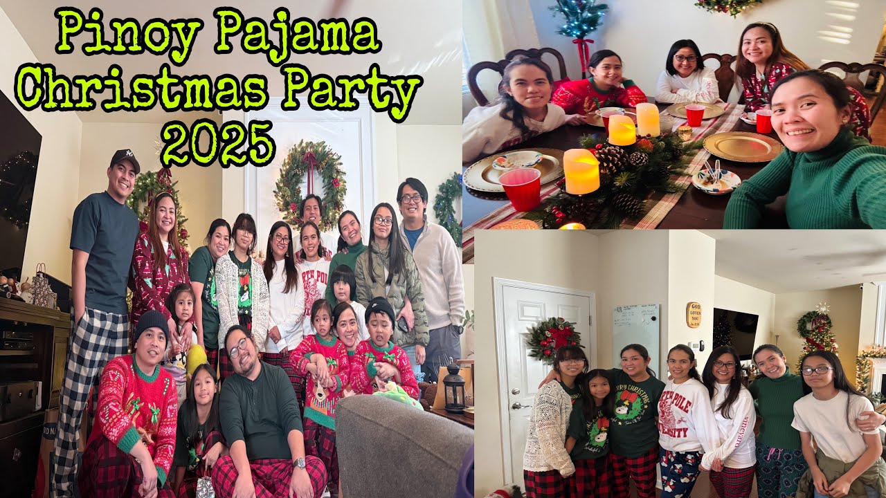 Filipino Christmas Party 2025 with my OR Friends//