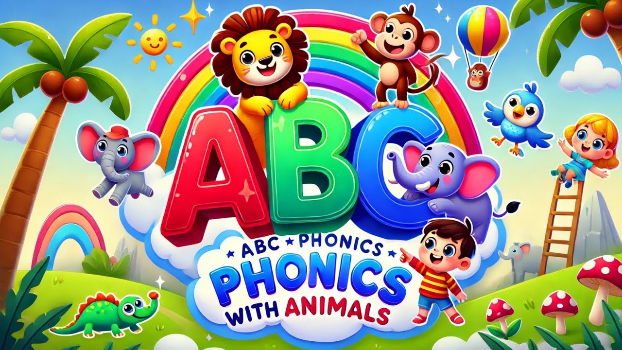 ABC Phonics Song for Kids 🚀 Sounds from A to Z