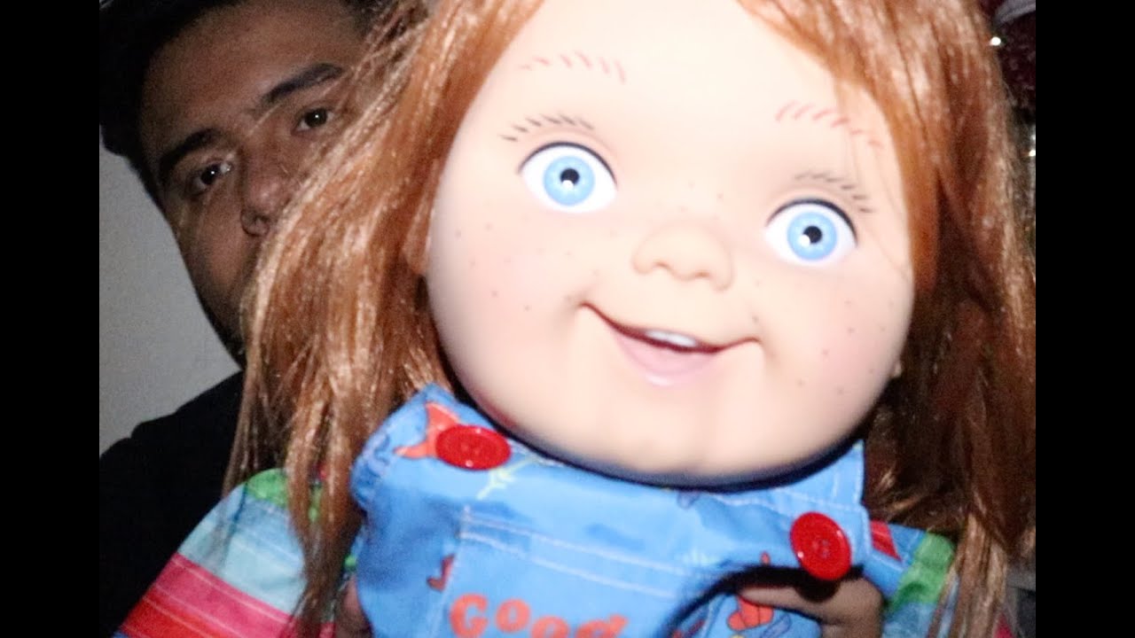 ASMR with my GFs Chucky doll!