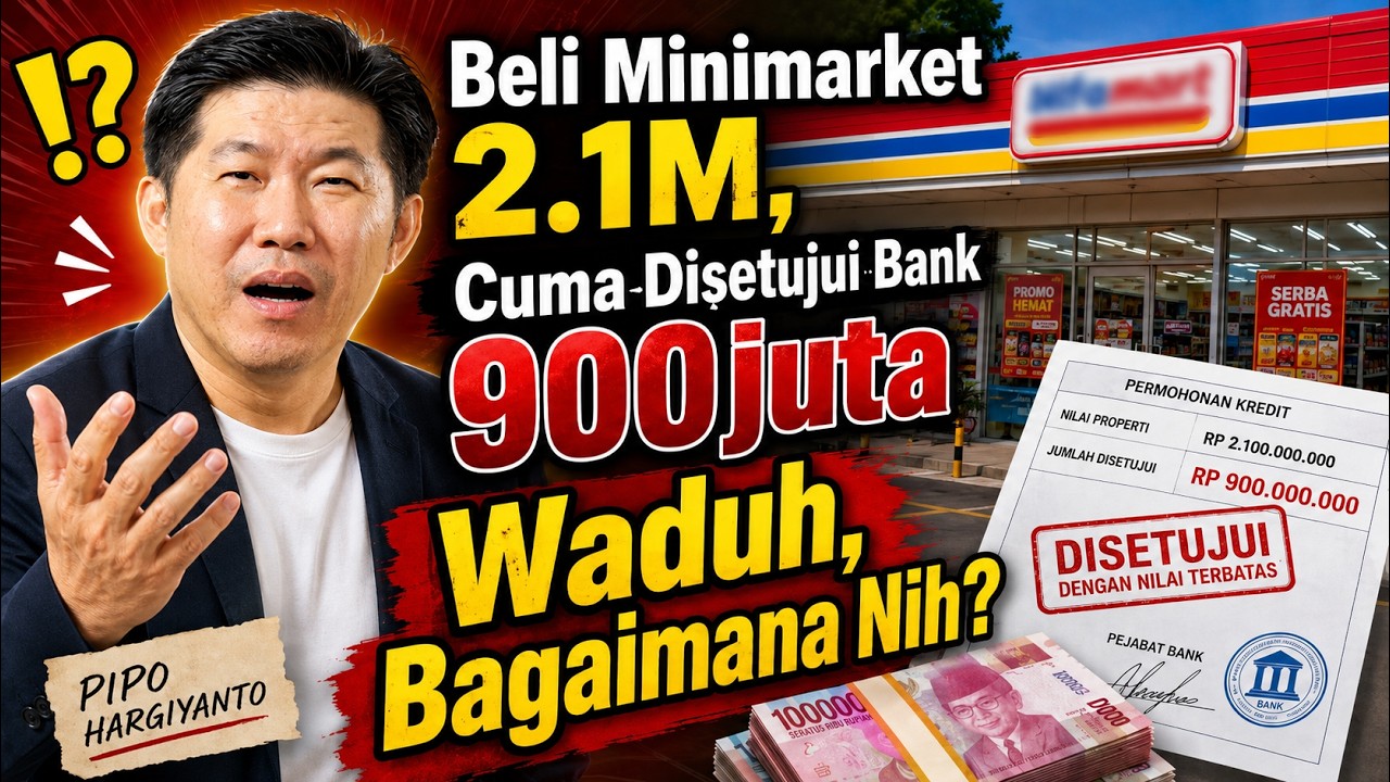 Beli Minimarket 2.1M, Cuma Disetujui Bank 900juta|Waduh, Bagaimana Nih?