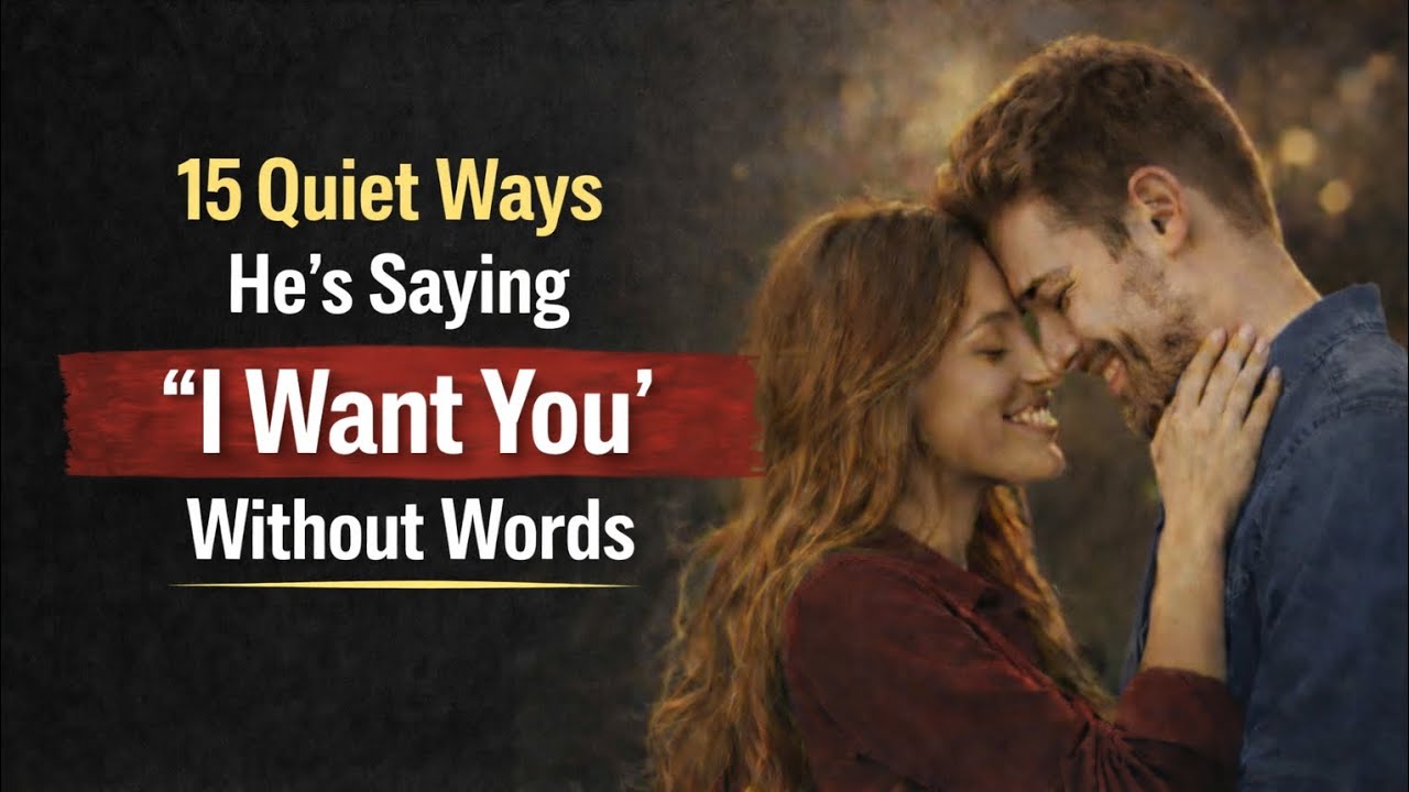 15 Quiet Ways He’s Saying “I Want You” Without Words