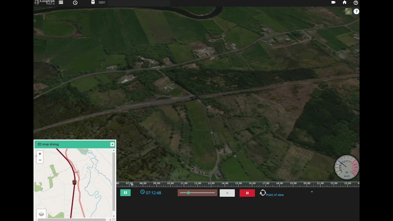Ireland Rail simulations from Ballina to Manulla Junction.