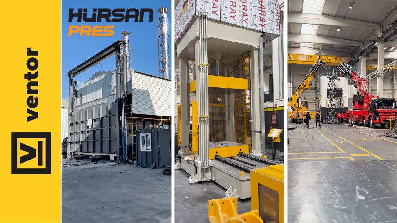 Hursan Pres: Nowe Rozwiązania w Ofercie Ventor - Przełom w Prasach Hydraulicznych