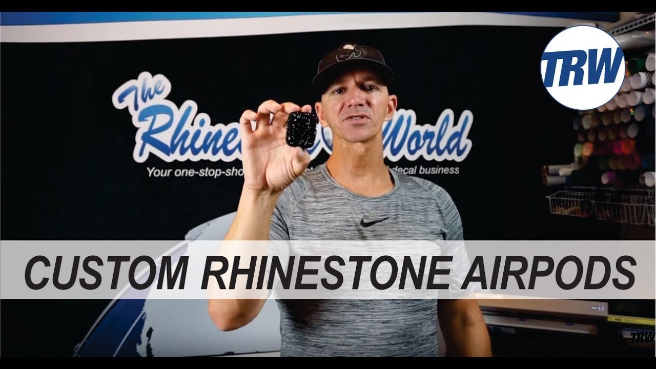 How to Rhinestone Apple Airpod Case Tutorial