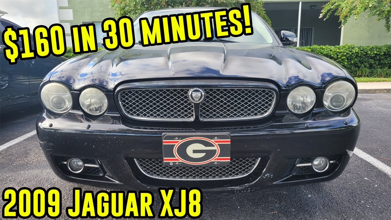 Restoring a Jaguar XJ8 Headlights | Start your own headlight Restoration Business!