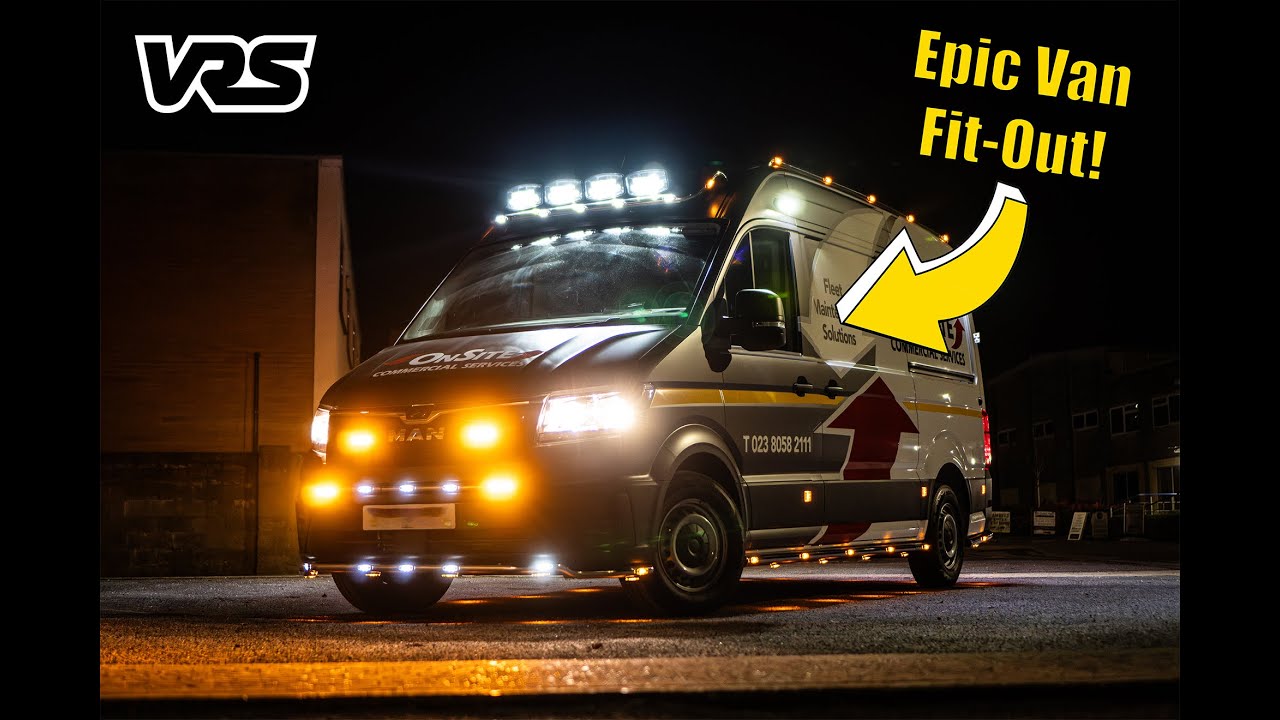 Van Transformation: Full Racking Fit-Out & Lighting | VRS