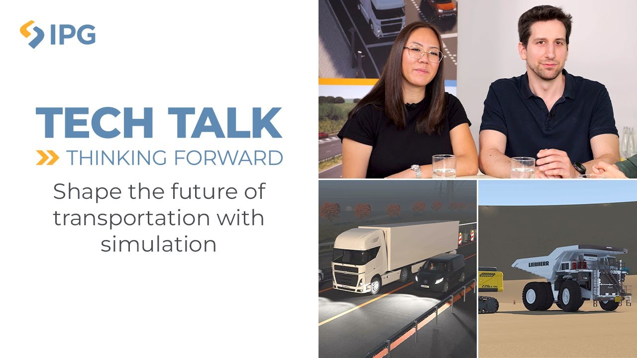 TECH TALK &ndash; Shape the future of transportation with simulation