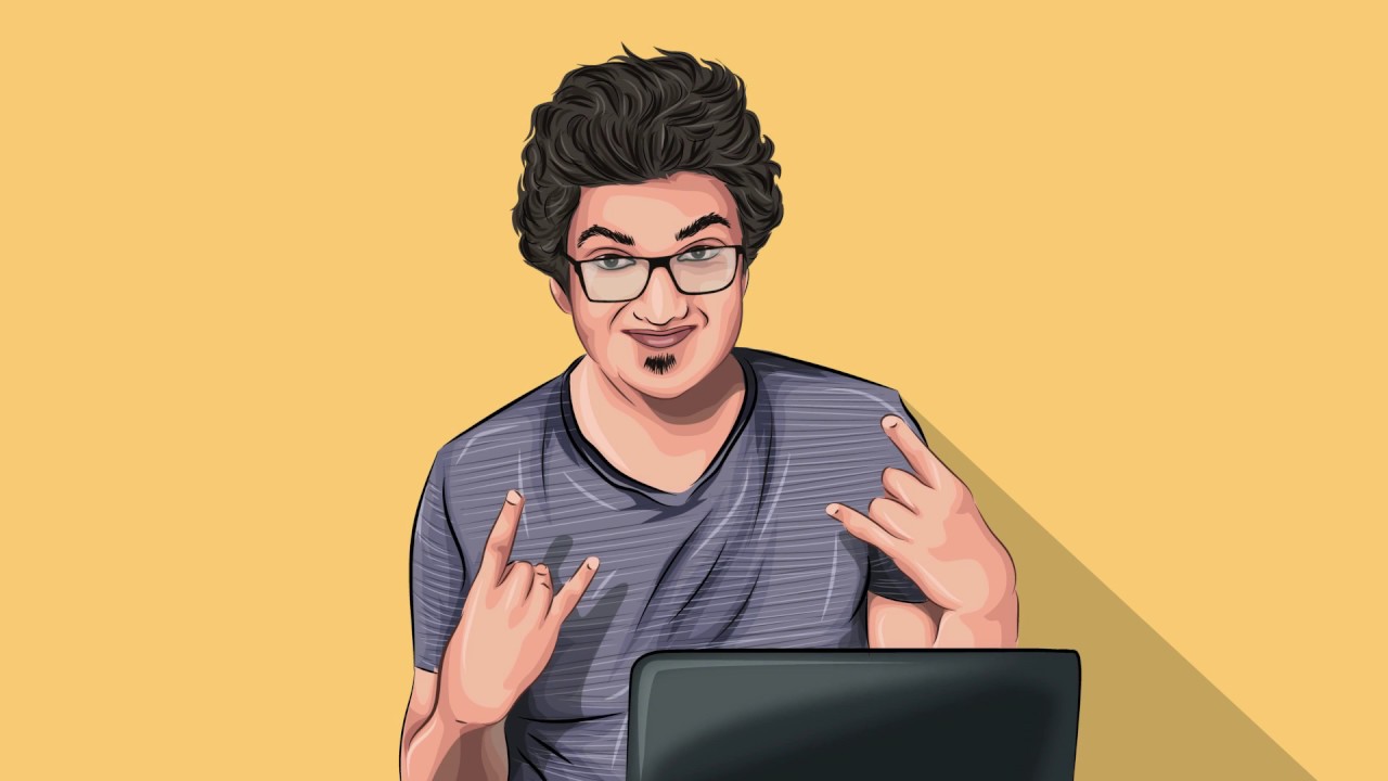 #myhublk Dilshan_Abaygunawardana #cartoon_portrait  illustration