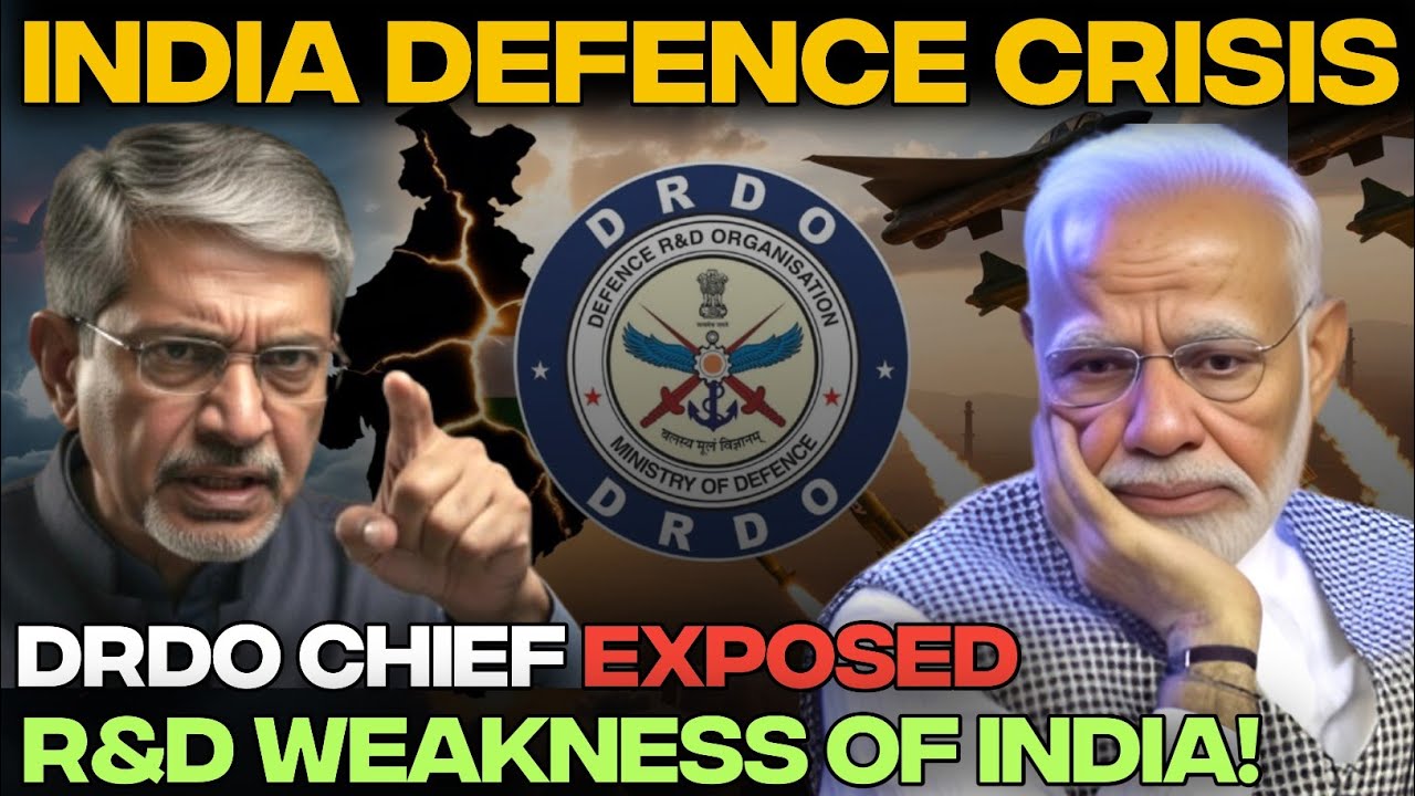 India&rsquo;s Defence R&D Crisis: only 0.65% of GDP, 10 Years Behind China.