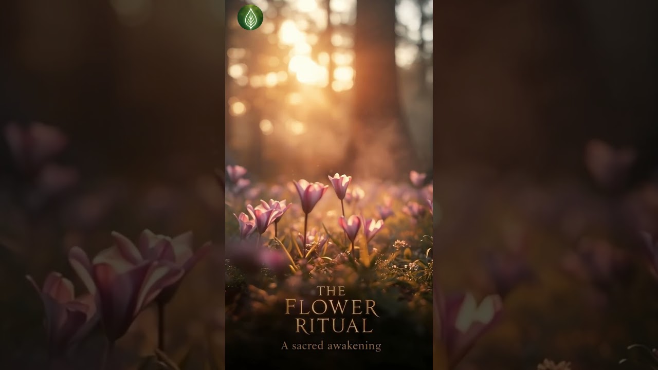 The Flower Ritual 🌸 | Sacred Awakening (Short)