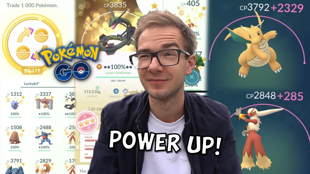 Maksuje moje wszystkie Lucky 100% iv Pokemony! Wydaje stardust! Pokemon Go