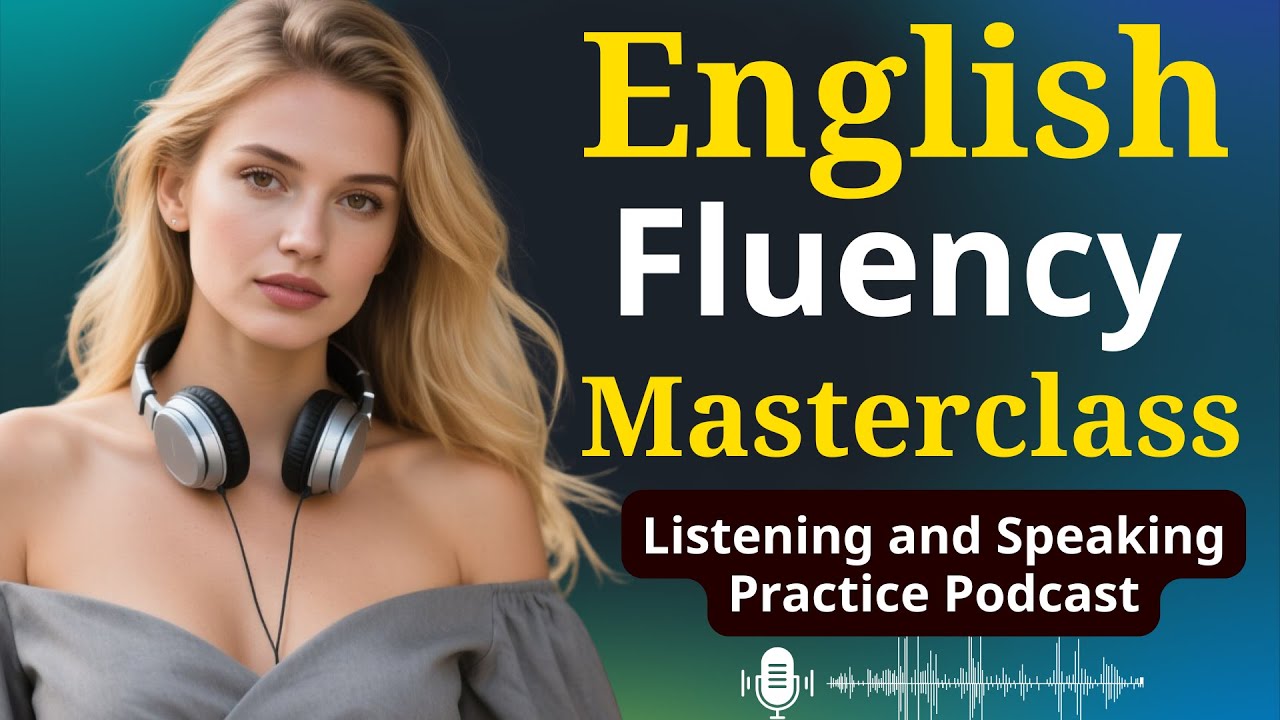 English Fluency Masterclass | Advanced Listening and Speaking Practice Podcast