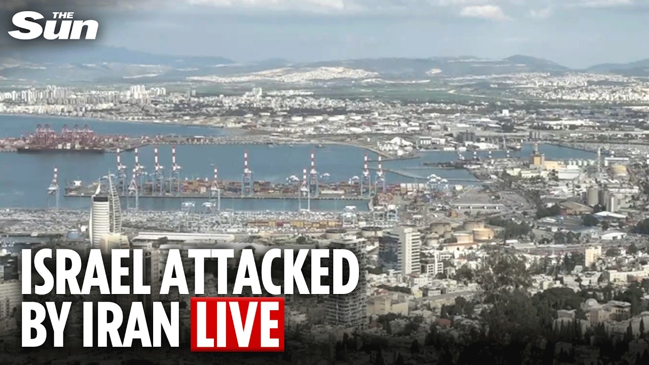 LIVE: Haifa port in northern Israel after pre-emptive strikes launched against Iran