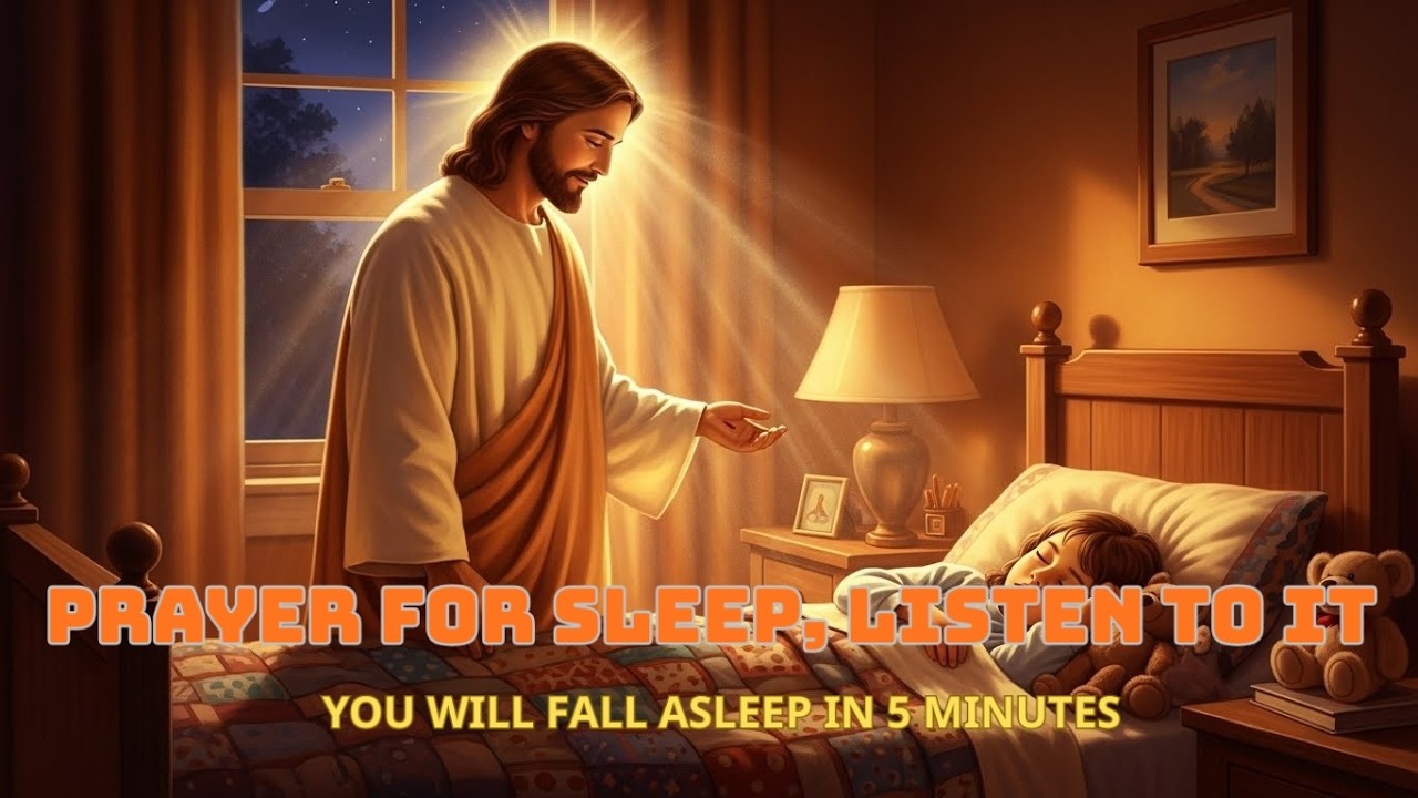 PRAYER FOR SLEEP, LISTEN TO IT YOU WILL FALL ASLEEP IN 5 MINUTES